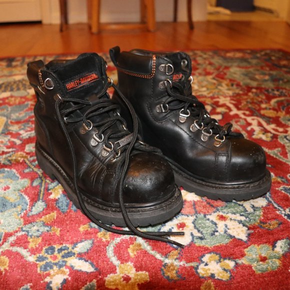 RARE HARLEY DAVIDSON BOOTS - Picture 1 of 4